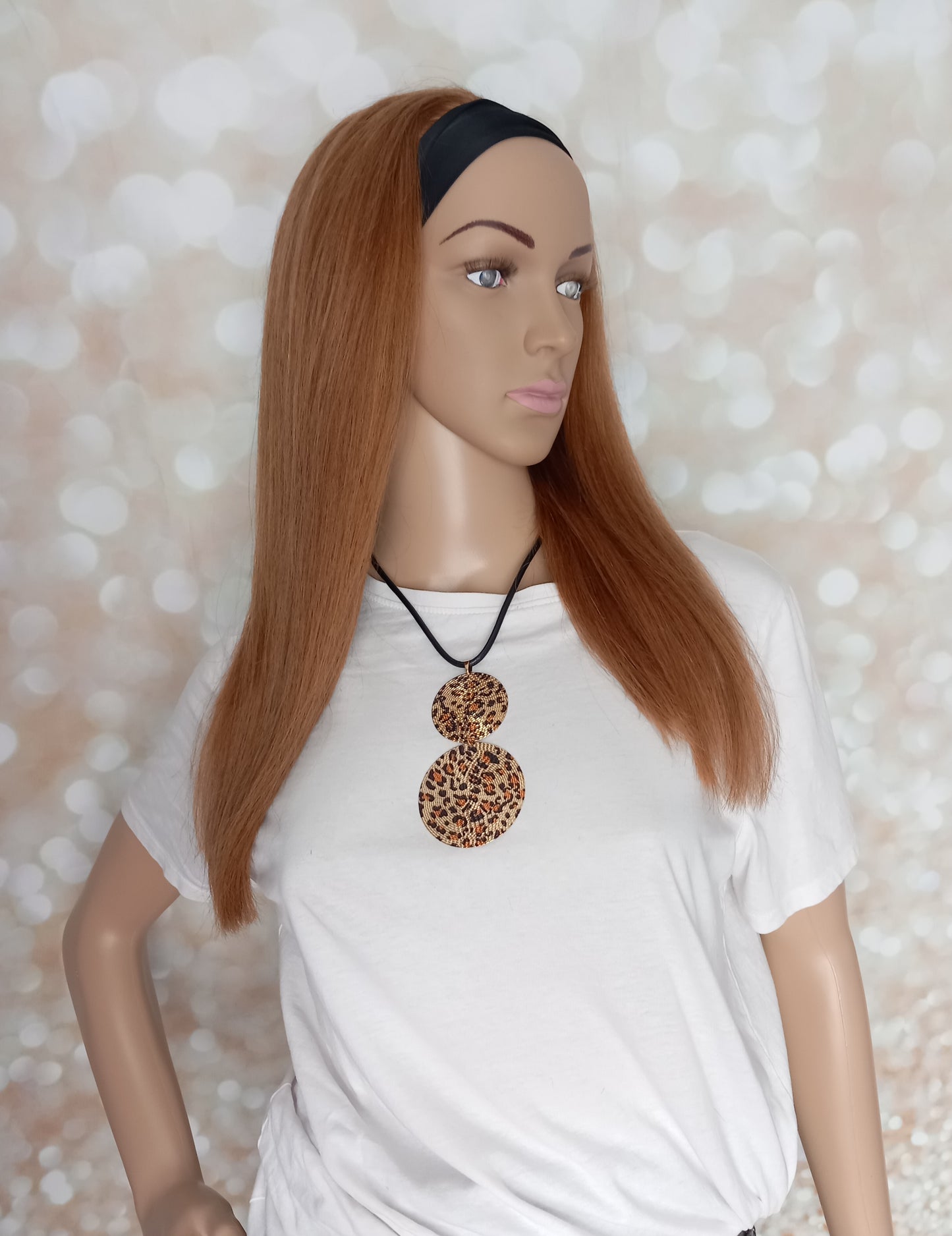 Vibe Headband wig, 100% human hair, flip your style in seconds, 16/18/20 inch length