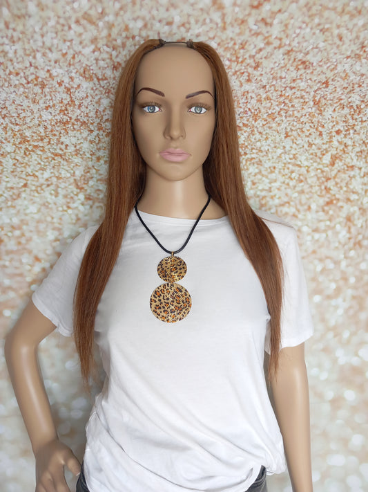 Vibe U part wig, #6, Chestnut brown, 100% human hair, flip your style in seconds, 16/18/20 inch length