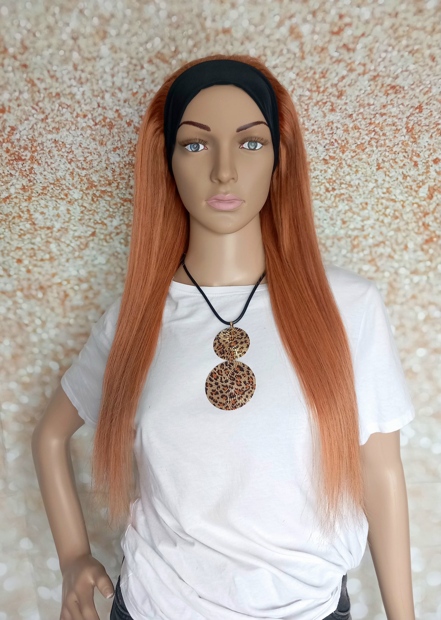 Vibe Headband wig, 100% human hair, flip your style in seconds, 16/18/20 inch length