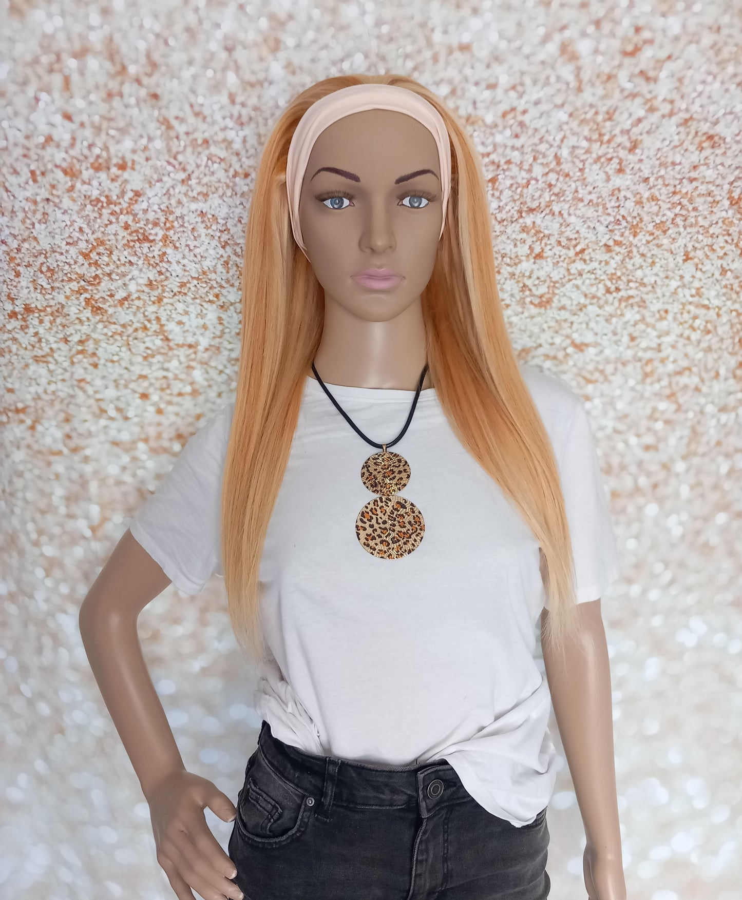 Vibe Headband wig, 100% human hair, flip your style in seconds, 16/18/20 inch length
